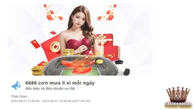 Casino 6686 - Sảnh casino uy tín khuyến mãi hấp dẫn nhất