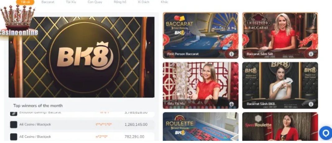 Hòa mình vào những bàn chơi casino đầy sức hút